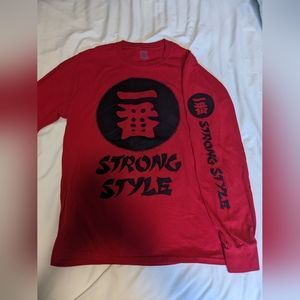 Shinsuke Nakamura Strong style WWE t-shirt